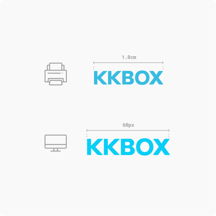 KKBOX-Minimum Size Of The Logo